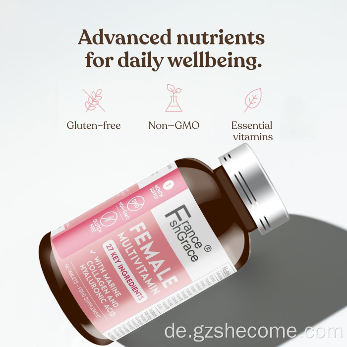 Neuankömmlinge Multivitamin -Extrakt Supplement Support Immun